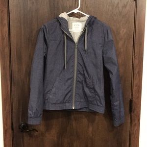 Medium Blue Windbreaker